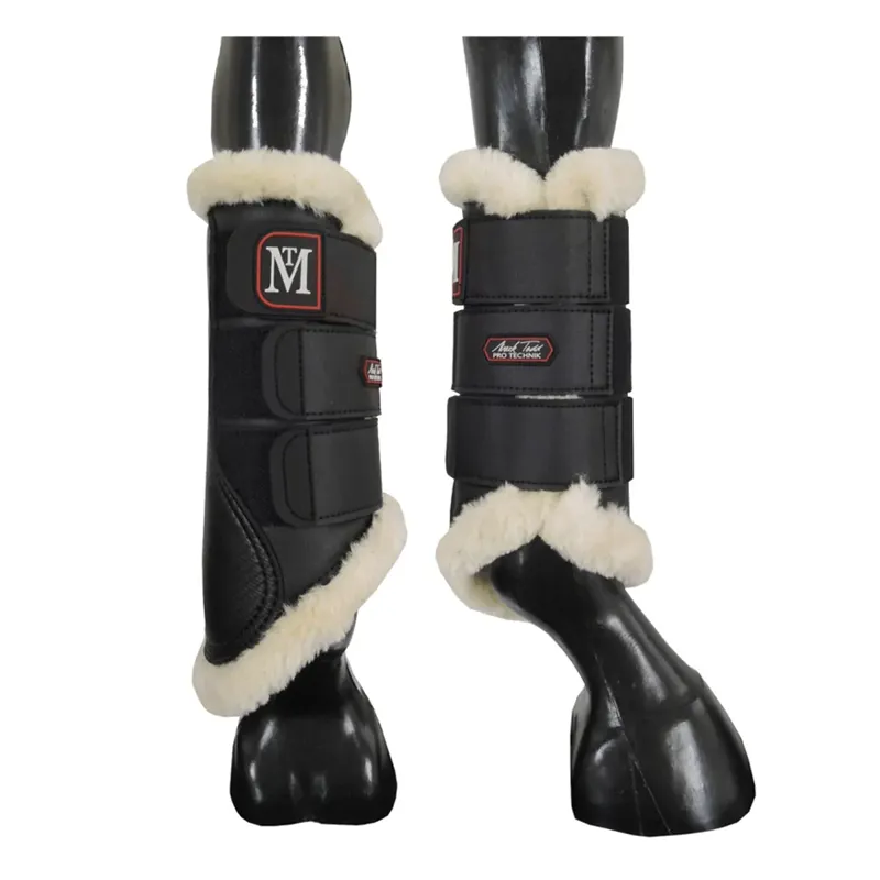 Mark Todd Fleece Lined Brushing Boots - Black