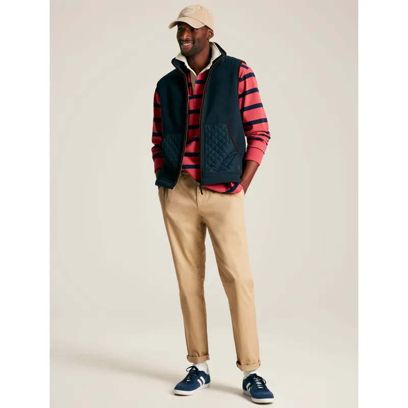 Joules Greenfield Men's Fleece Gilet - Marine Navy-3