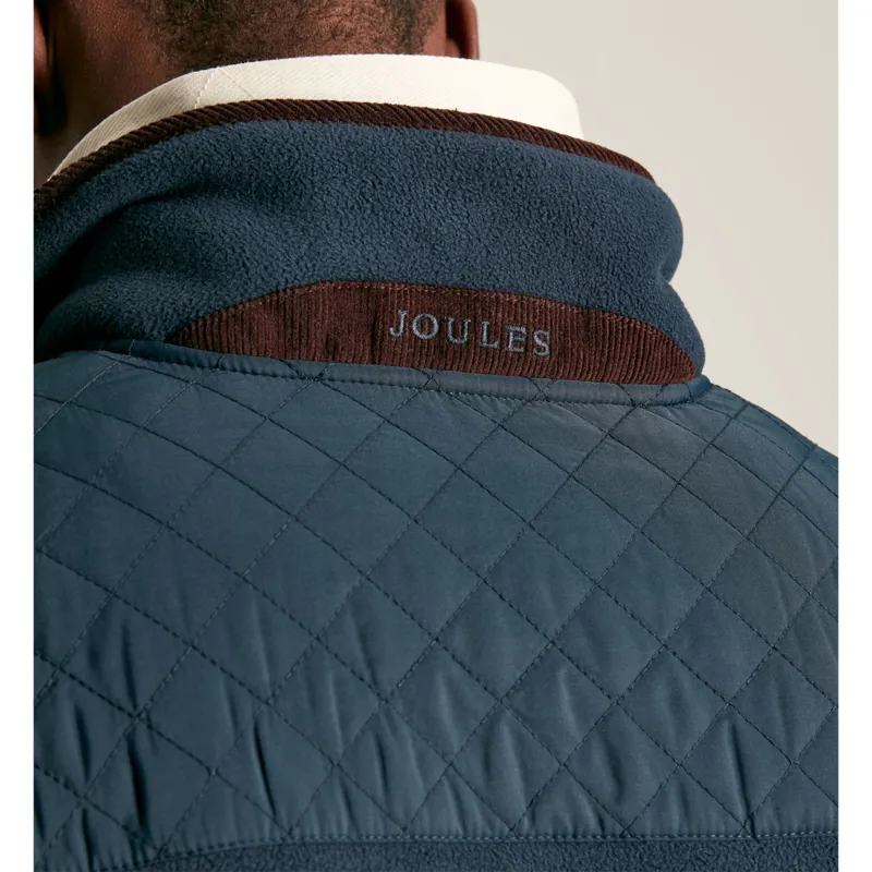 Joules Greenfield Men's Fleece Gilet - Marine Navy-5