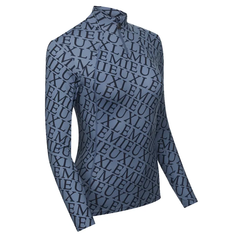 LeMieux Fleur Base Layer - Denim-2