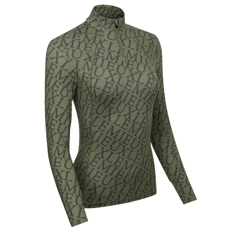 LeMieux Fleur Base Layer - Moss-2