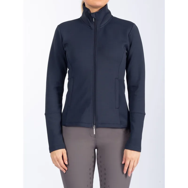 PS Of Sweden Fleur Zip Sweater - Navy