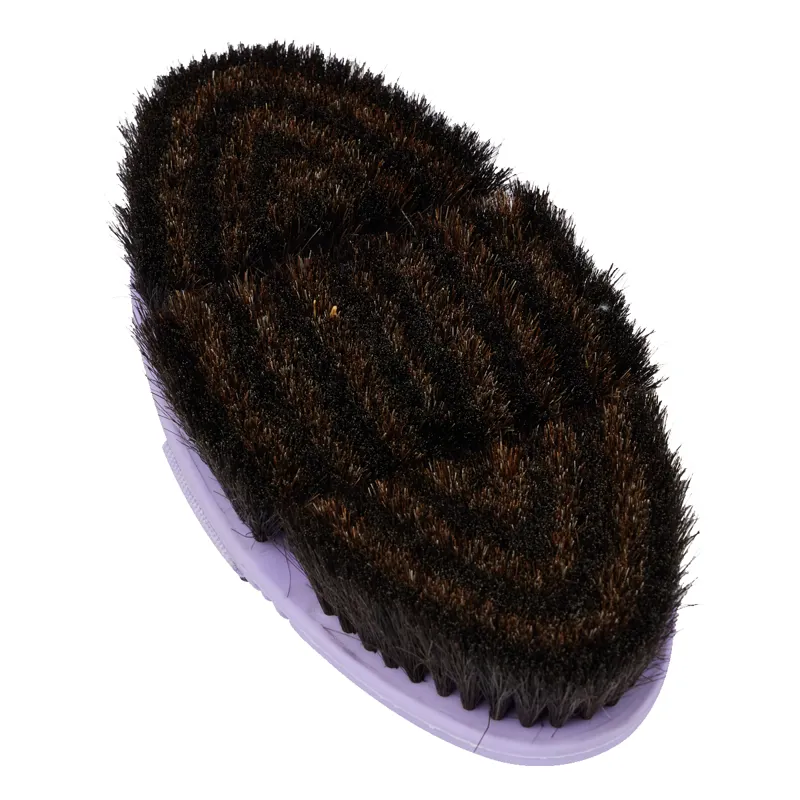 LeMieux Flexi Horse Hair Body Brush - Wisteria-1