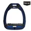 Flex-On Safe-On Inclined Ultra-Grip Stirrups - Navy Blue/Light Blue/Black