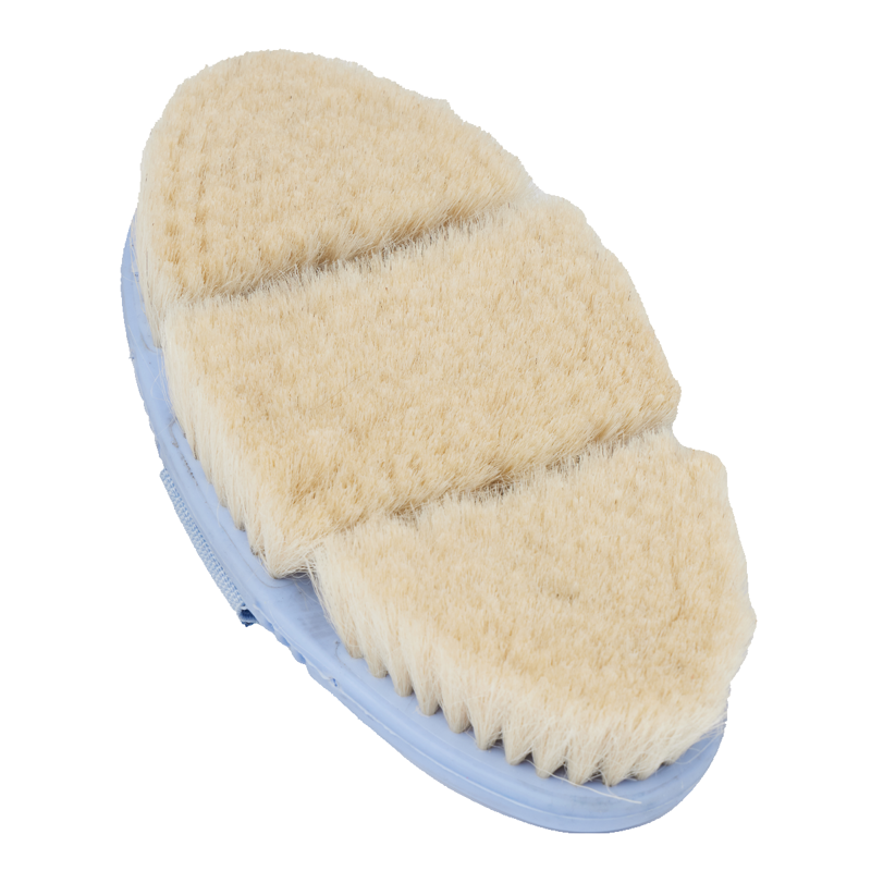 LeMieux Flexi Goats Hair Body Brush - Mist-1