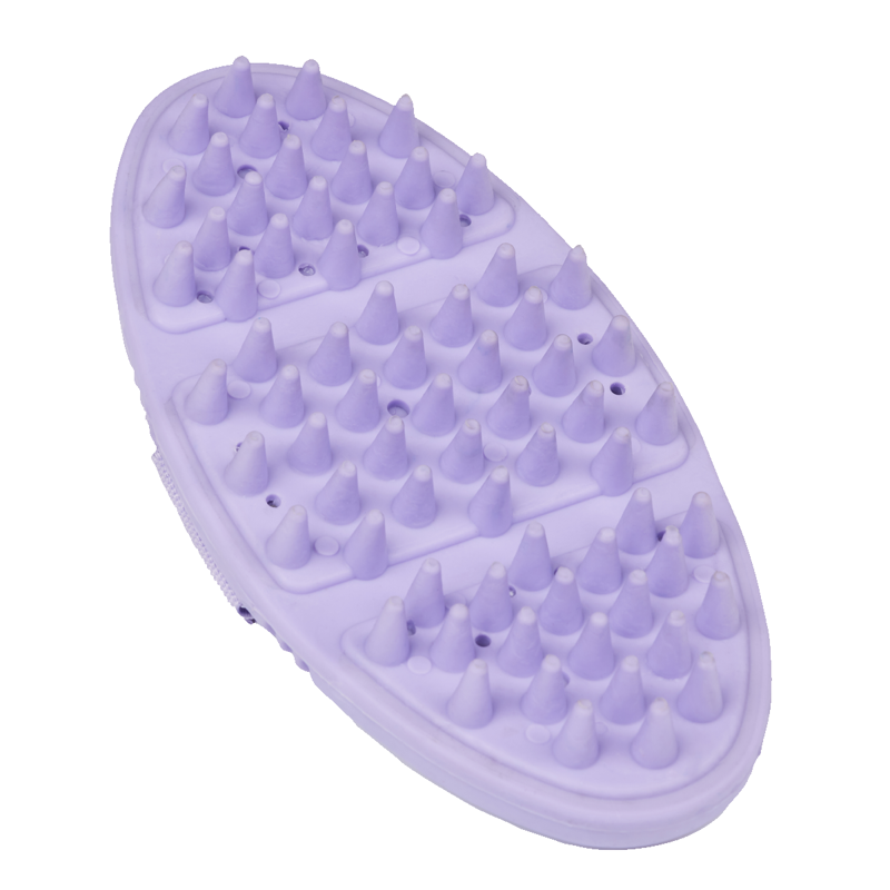 LeMieux Flexi Massage Comb - Wisteria-1