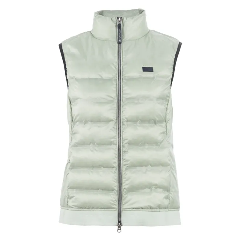 Cavallo Floor Ladies Quilted Gilet - Fresh Sage