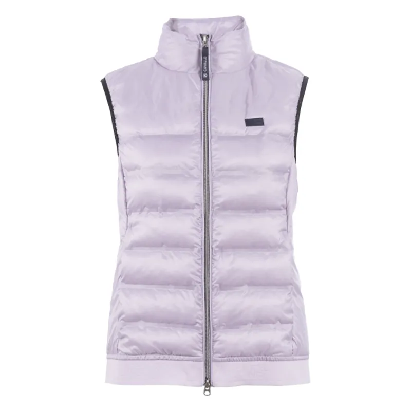 Cavallo Floor Ladies Quilted Gilet - Lavender
