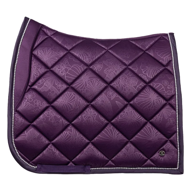PS Of Sweden Floret Dressage Saddlepad - Hortensia
