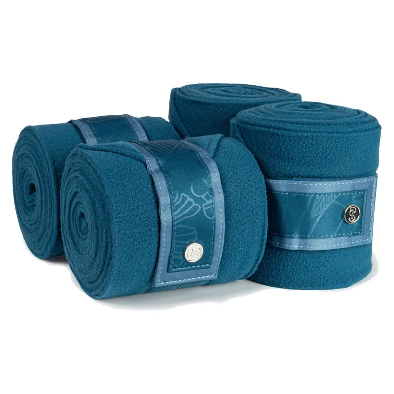 PS Of Sweden Floret Polos - Petrol Blue