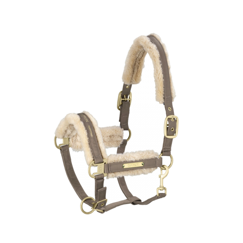 Eskadron Glossy Faux Fur Headcollar [Heritage AW19]-1