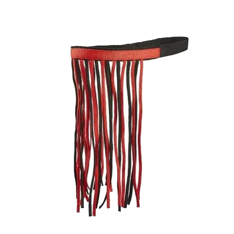 Olympian Fly Fringe - Navy/Red