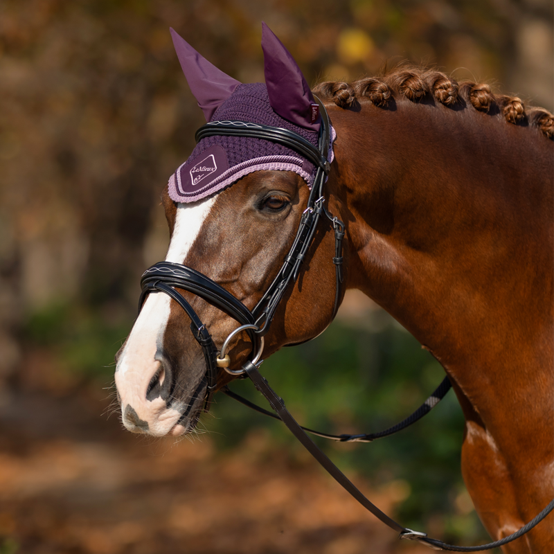 LeMieux Classic Lycra Fly Hood - Fig-2