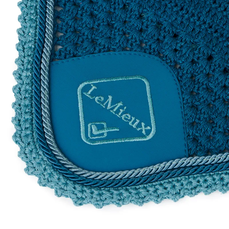 LeMieux Classic Lycra Fly Hood - Marine-1