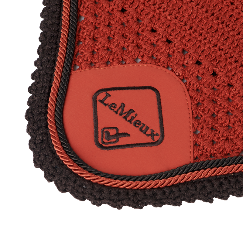 LeMieux Classic Lycra Fly Hood - Sienna-1