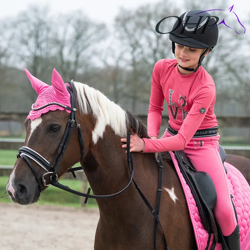 QHP Ear Net Brilliance - Desert Rose-1