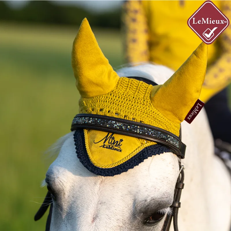 Mini LeMieux Fly Hood - Dijon-1