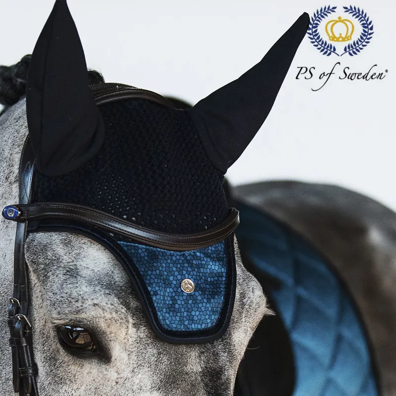 PS Of Sweden Ombre Fly Veil - Navy - Full-1