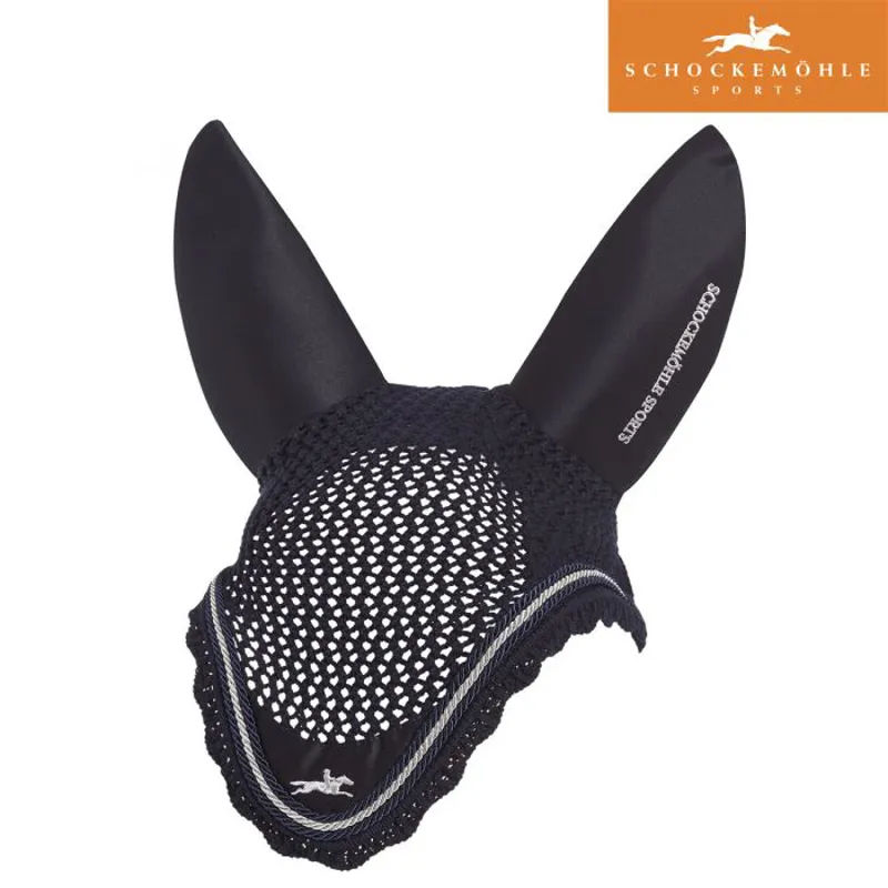 Schockemohle Air Silent Fly Veils Style - Dark Blue