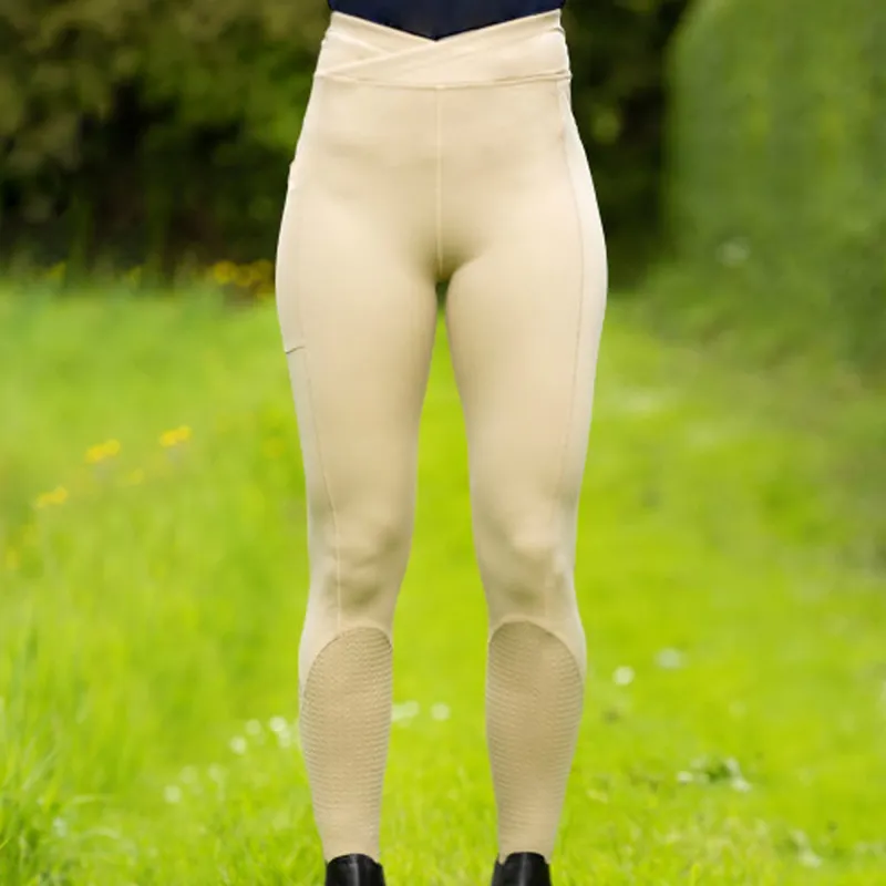 Hy Equestrian Fordwich Riding Tights - Beige