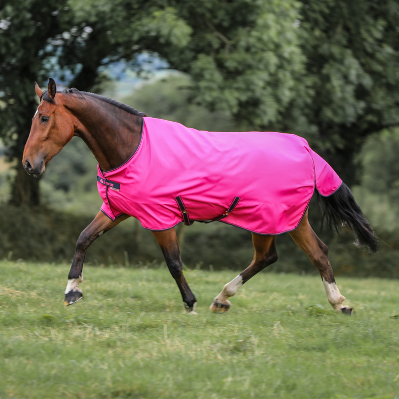 Bucas Freedom Light 0g Turnout Rug - Fuchsia-2