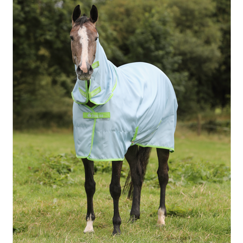 Bucas Freedom Light 0g Combo Turnout Rug - Cool Blue-4