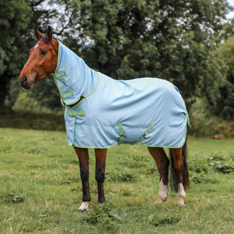 Bucas Freedom Light 0g Combo Turnout Rug - Cool Blue-3