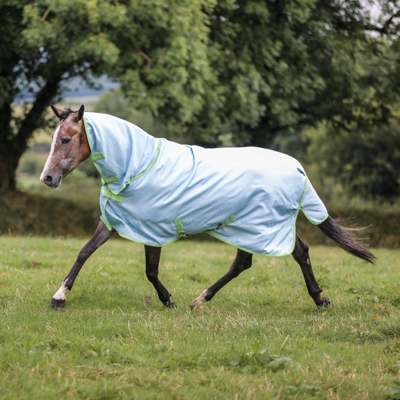Bucas Freedom Light 0g Combo Turnout Rug - Cool Blue-2