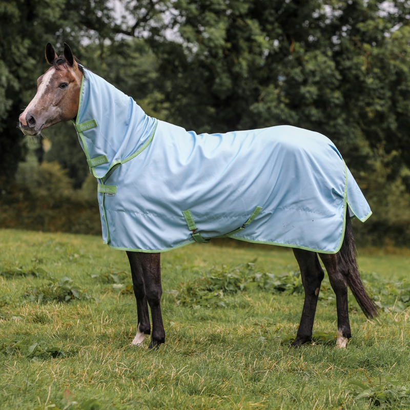 Bucas Freedom Light 0g Combo Turnout Rug - Cool Blue-1