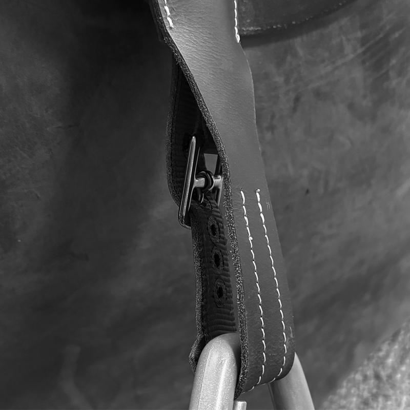 Freejump 4x6 Stirrup Leathers - Black-1