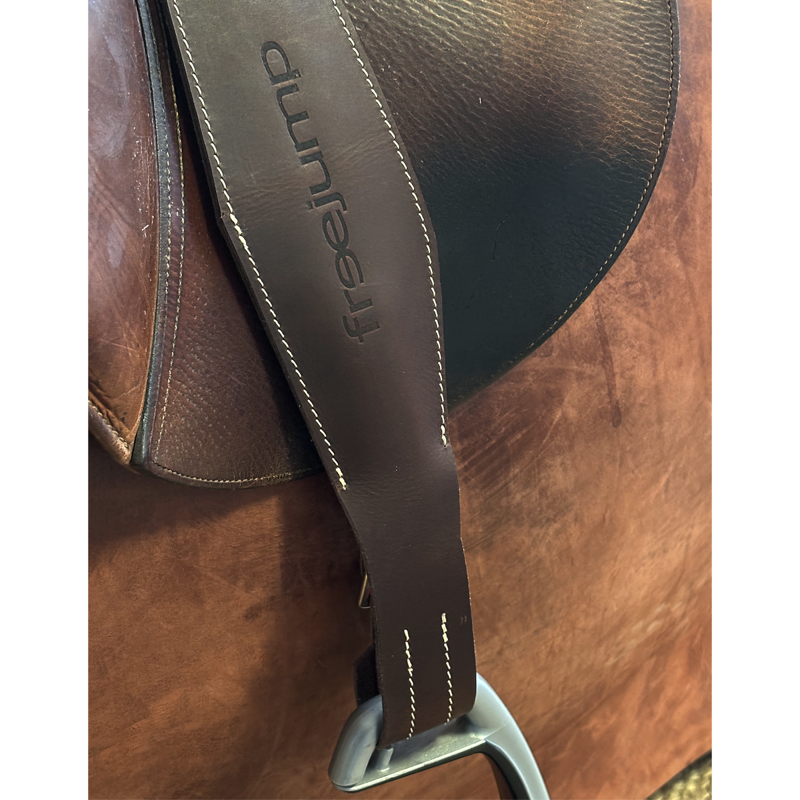 Freejump 4x6 Stirrup Leathers - Brown-2