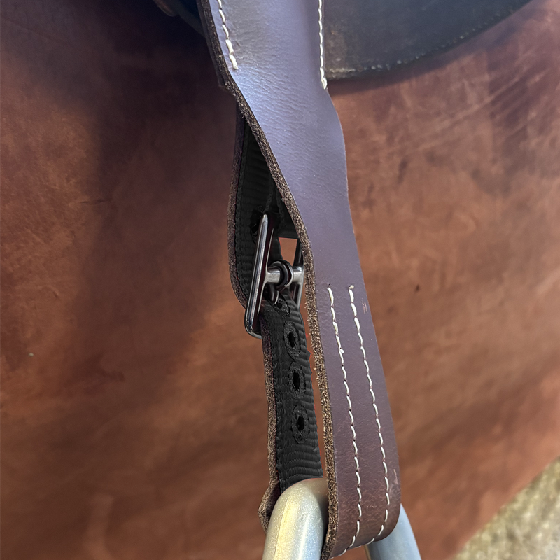 Freejump 4x6 Stirrup Leathers - Brown-1