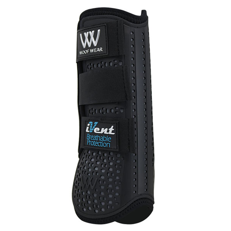 Woof Wear iVent Front Event Boots - Black/Steel-1