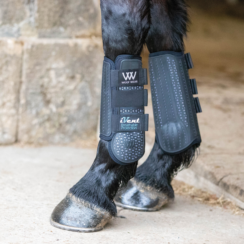 Woof Wear iVent Front Event Boots - Black/Steel-3