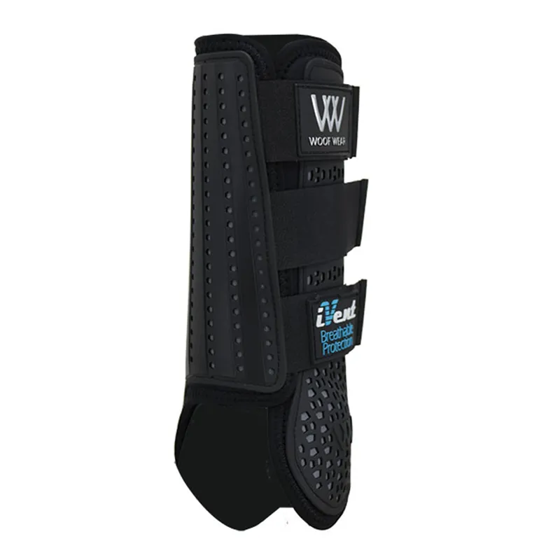 Woof Wear iVent Front Event Boots - Black/Steel