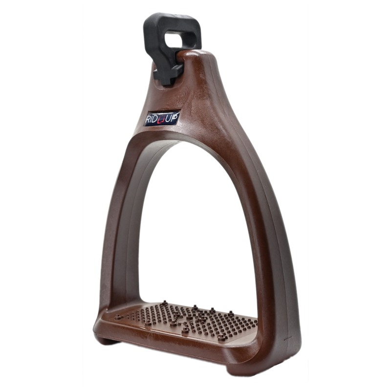 RID'UP Safety Stirrups Fun - Chocolate-1