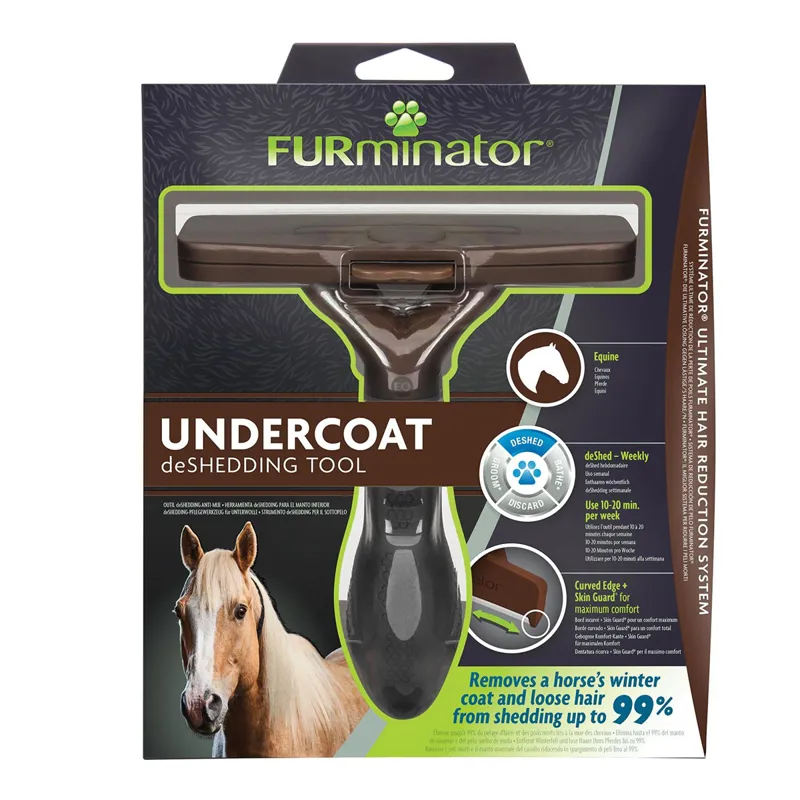 Furminator Undercoat Deshedding Tool For Equine