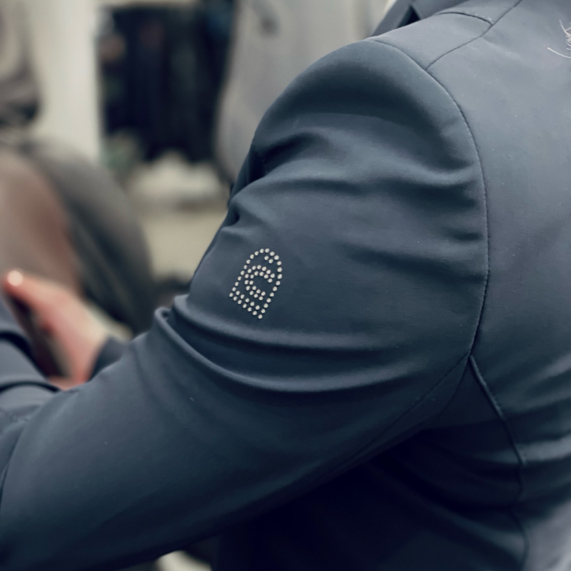 Cavallo Ganim Pro Ladies Short Tailcoat Show Jacket - Black-3