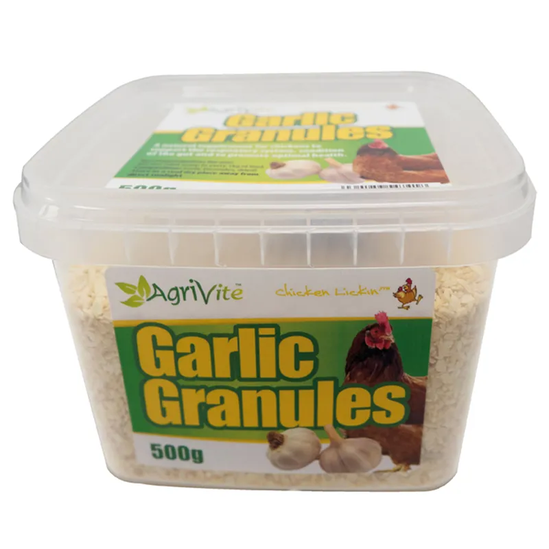 Agrivite Chicken Lickin' Garlic Granules - 500 gm