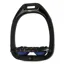 Flex-On Green Composite Stirrups - Inclined Ultra Grip - Black/Black/Dark Blue