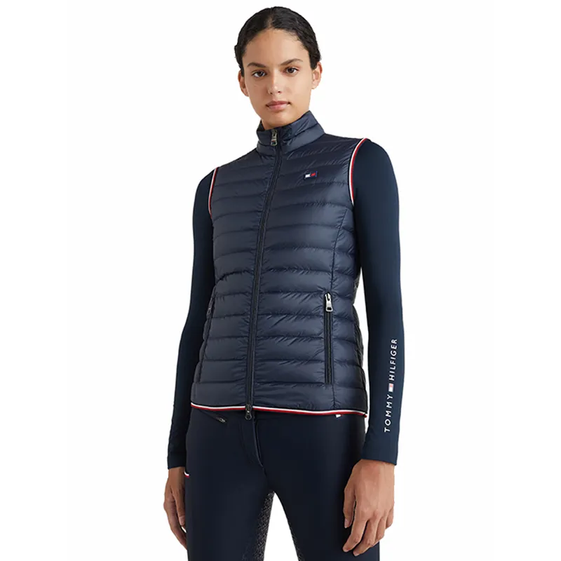 Tommy Hilfiger Light Re-Down Gilet - Desert Sky