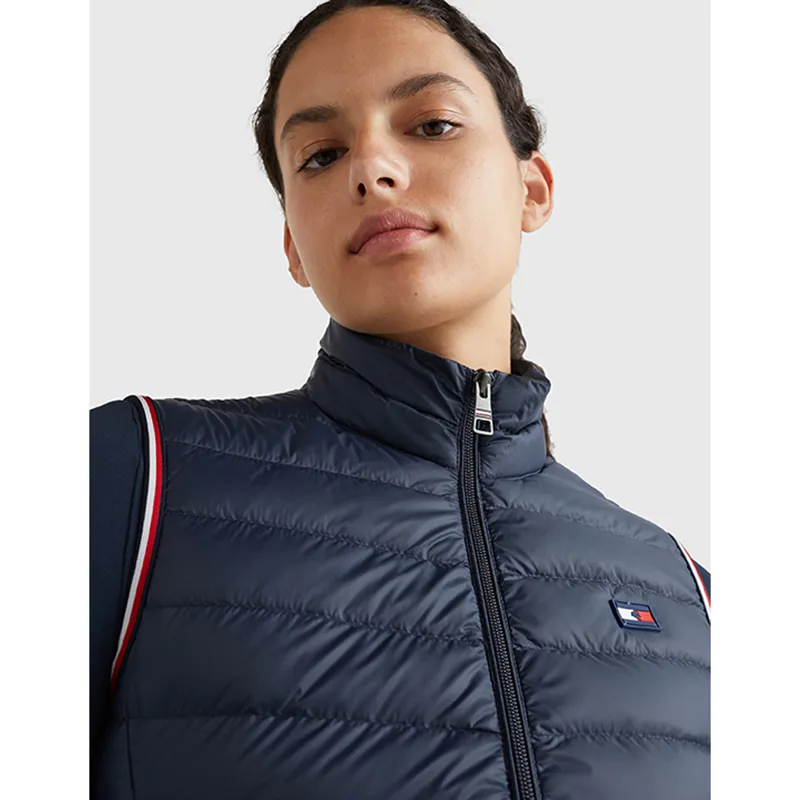Tommy Hilfiger Light Re-Down Gilet - Desert Sky-2
