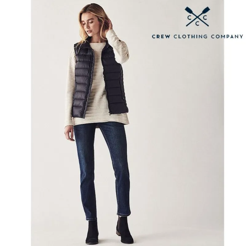 Crew Clothing Ladies Lightweight Gilet - Navy
