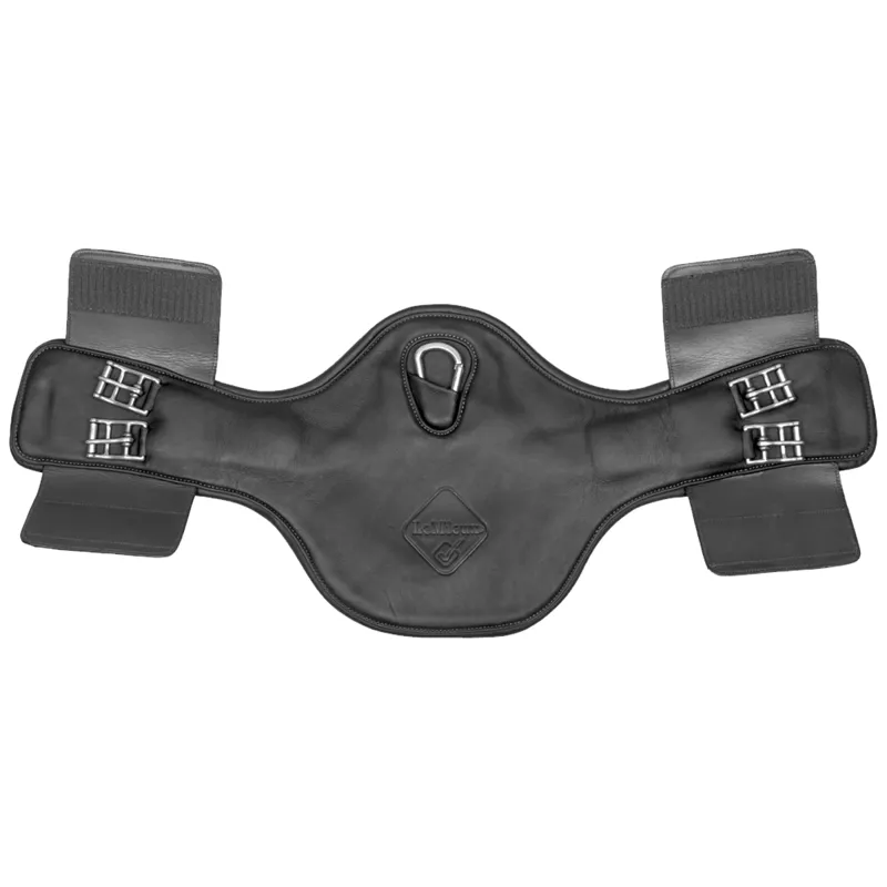 LeMieux GelTek Anatomic Curve Short Stud Girth - Black-1