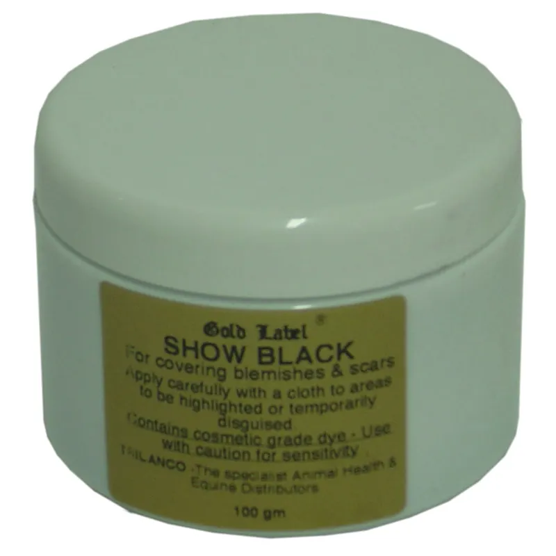 Gold Label 100gm Black Show Cream in Gold