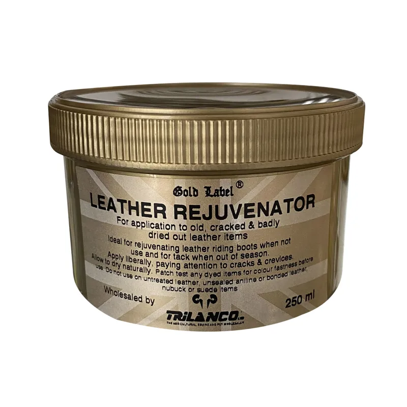 Gold Label 250ml Leather Rejuvenator in Gold