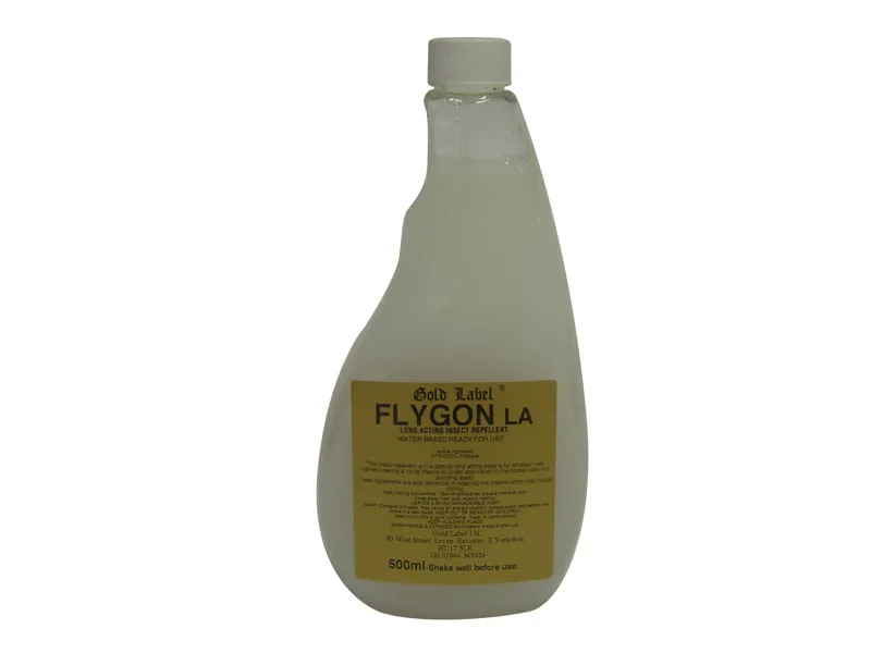 Gold Label 500ml Long Acting Flygon in Gold