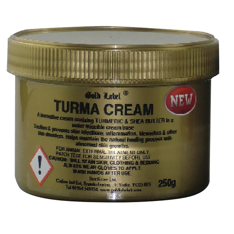 Gold Label 250g Turma Cream in Gold
