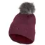 Schockemohle New Glossy Baila Style Beanie Bobble Hat - Wine