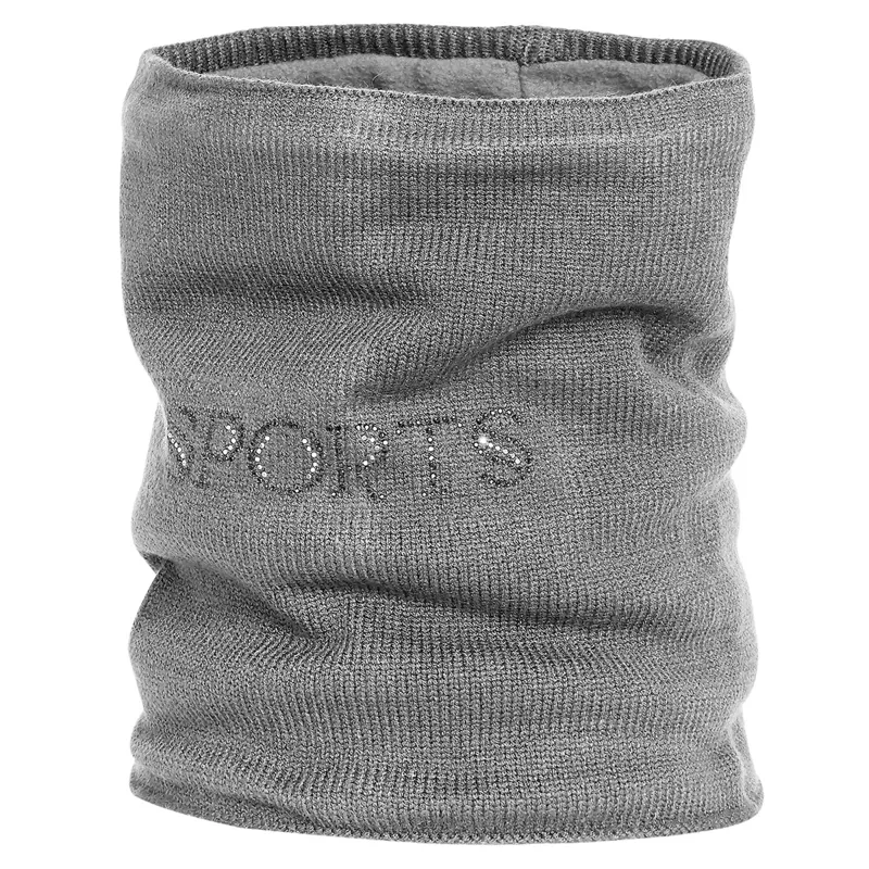 Schockemohle Style New Glossy Neck Tube - Silver Grey